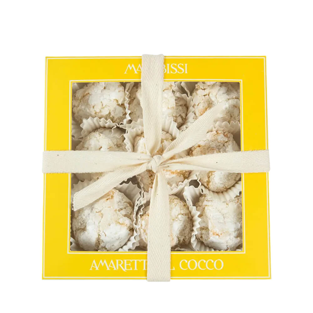 Marabissi Amaretti Coconut Biscuit Gift Box 190g